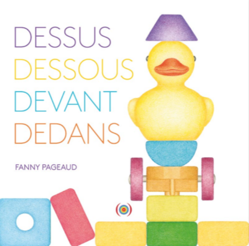 Couverture de Exposition " Dessus dessous devant dedans" de Fanny Pageaud 